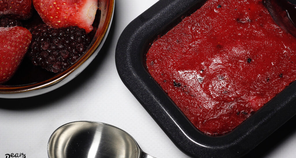 Watermelon Beet Sorbet
