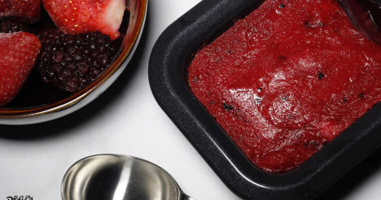 Watermelon Beet Sorbet