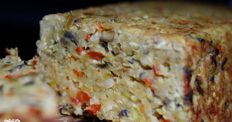 Lentil, Vegetable & Cashew Loaf